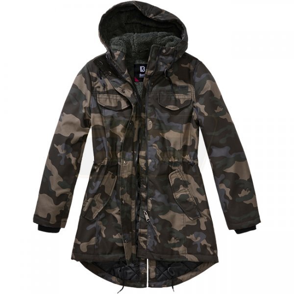 Brandit Ladies Marsh Lake Parka - Darkcamo - S