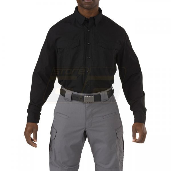 5.11 Stryke Shirt Long Sleeve - Black - 3XL