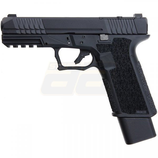 JDG P80 PFS9 RMR Cut Gas Blow Back Pistol - Black