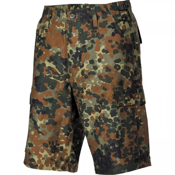 MFH BW Bermuda Shorts Side Pockets - Flecktarn - S