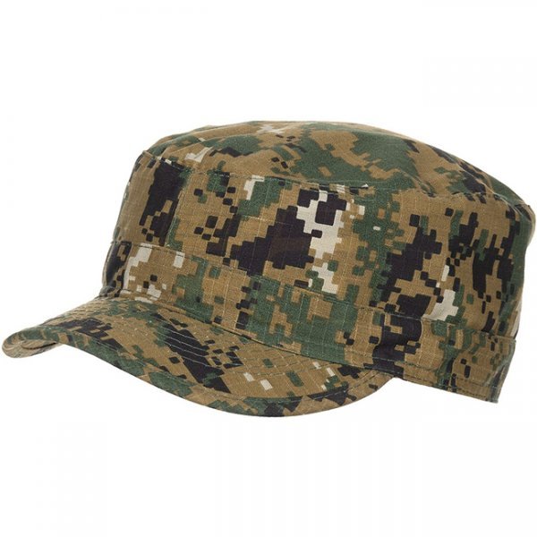 MFH US BDU Field Cap Ripstop - Digital Woodland - L