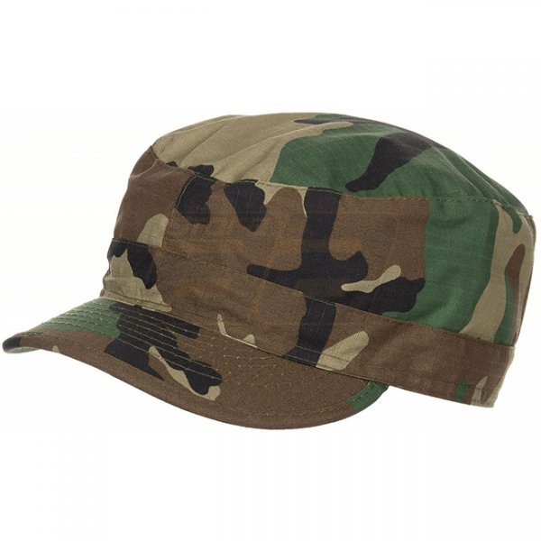 MFH US BDU Field Cap Ripstop - Woodland - XL