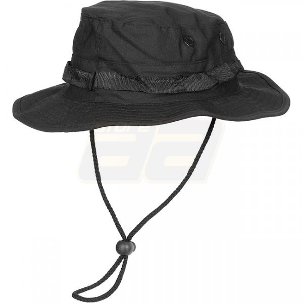 MFH US Boonie Hat Ripstop - Black - M