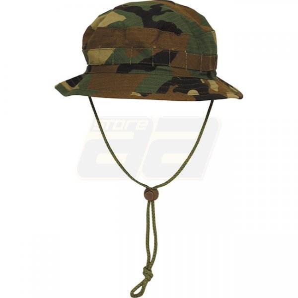 MFH GB Boonie Hat Ripstop - Woodland - S