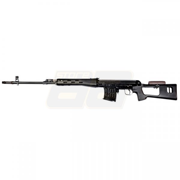 WE SVD Dragunov Gas Blow Back Rifle - Black