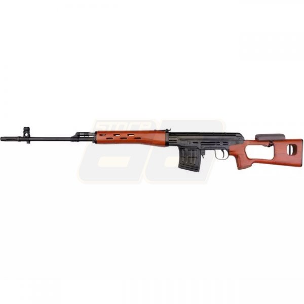 WE SVD Dragunov Gas Blow Back Rifle - Wood