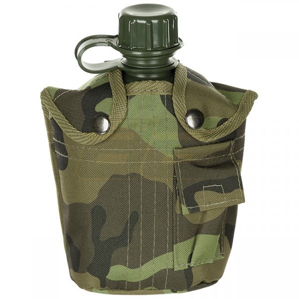 MFH US Canteen & Cover 1 l - M95 CZ Camo