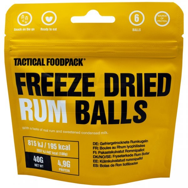 Tactical Foodpack Rum Balls 40g