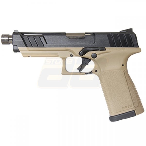 G&G GTP9 Gas Blow Back Pistol - Black / Desert