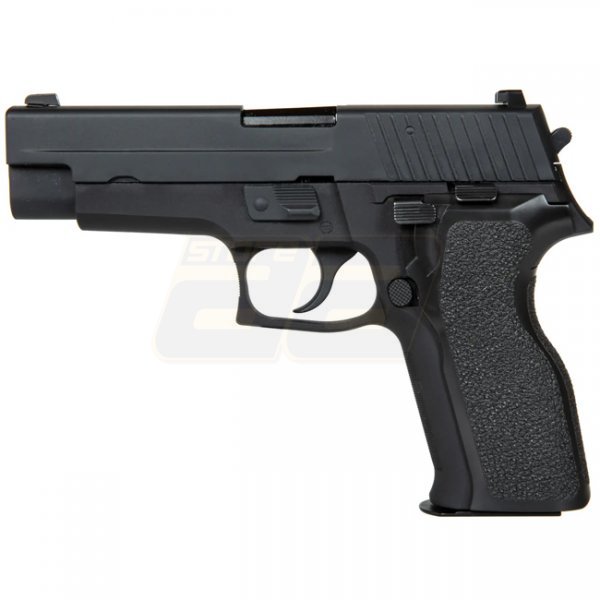 WE P226 E2 Gas Blow Back Pistol - Black