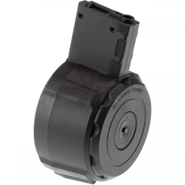 Classic Army M4 1100rds Drum Magazine - Black