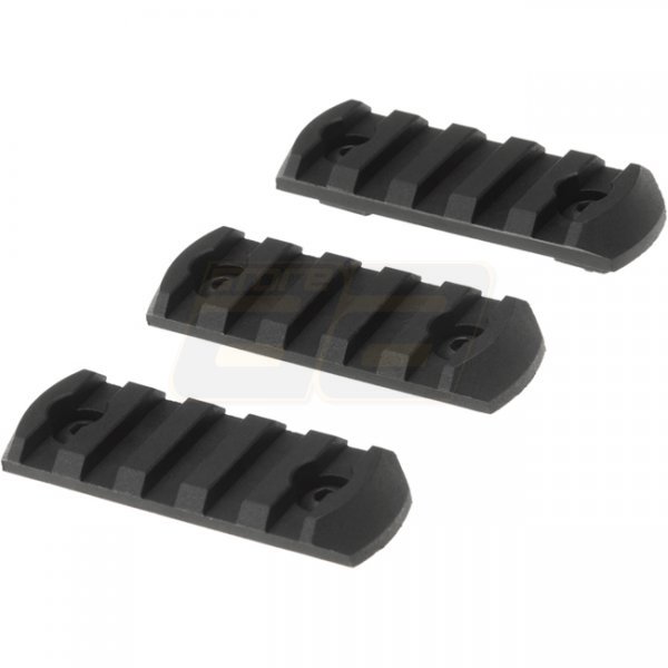 VFC M-LOK Rail Section 5 Slot 3-Pack - Black