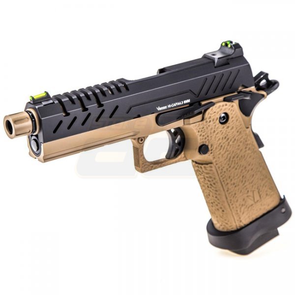 Vorsk Hi-Capa 4.3 Gas Blow Back Pistol - Dual Tone