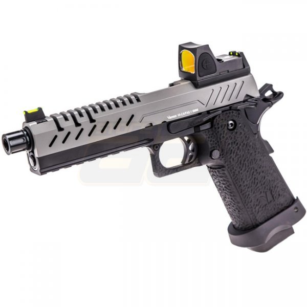 Vorsk Hi-Capa 5.1 & BDS Gas Blow Back Pistol - Grey