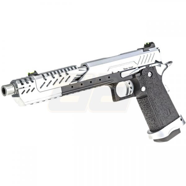 Vorsk Hi-Capa Titan 7 Gas Blow Back Pistol - Chrome