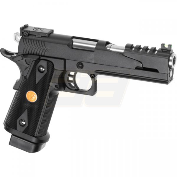 WE Hi-Capa 5.1 Dragon Co2 Blow Back Pistol - Black