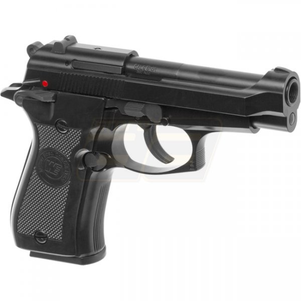 WE M84 Gas Blow Back Pistol - Black