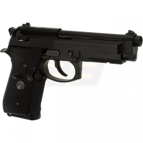 WE M9 A1 Gas Blow Back Pistol - Black