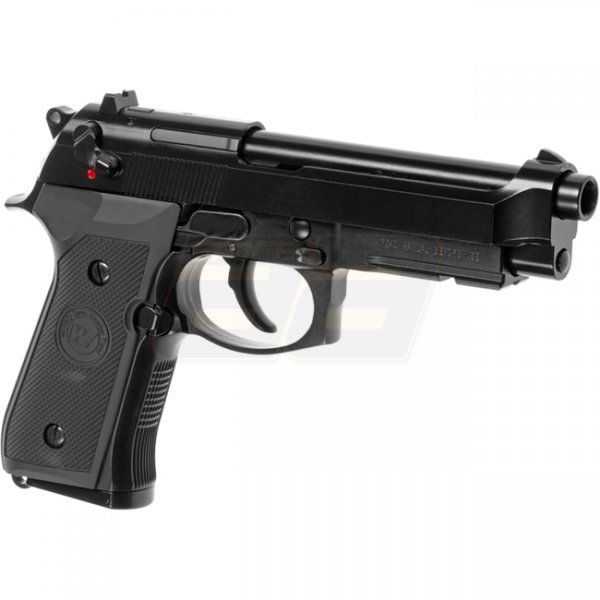 WE M9 A1 V2 Gas Blow Back Pistol - Black