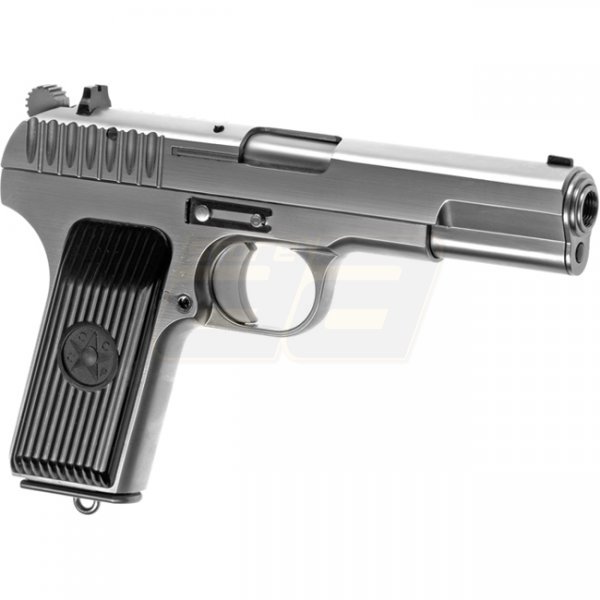 WE TT-33 Gas Blow Back Pistol - Silver