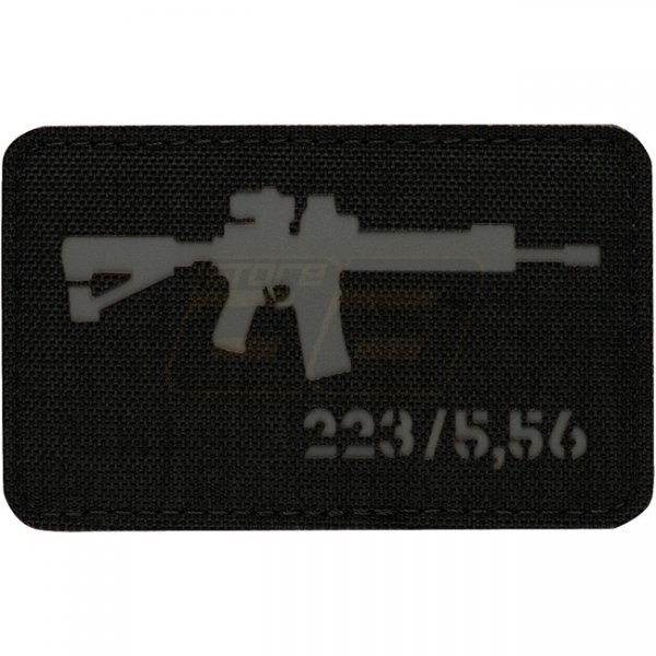 M-Tac AR-15 223/5.56 Laser Cut Patch - Grey