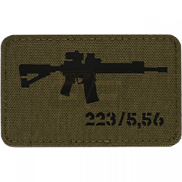 M-Tac AR-15 223/5.56 Laser Cut Patch - Ranger Green