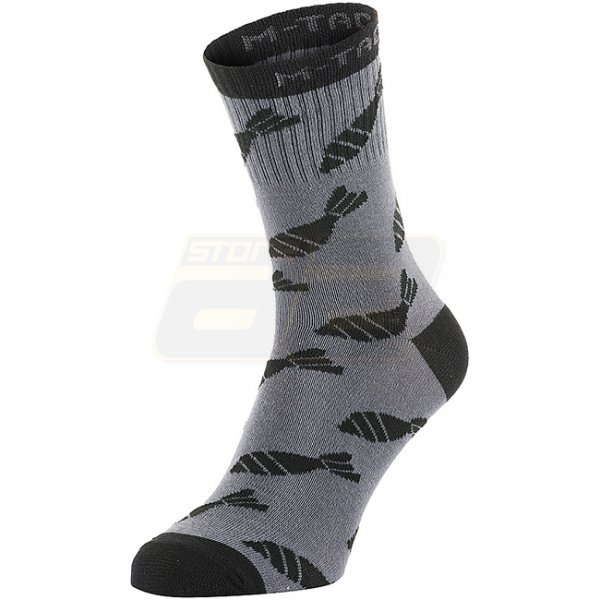 M-Tac Lightweight Socks Mortar Bombs Mk.3 - Dark Grey - 43-46