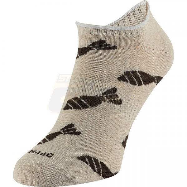 M-Tac Lightweight Summer Socks Mortar Bombs - Sand - 43-46