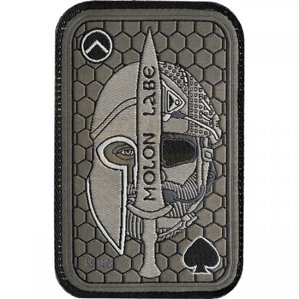 M-Tac Molon Labe Ace Woven Patch - Olive