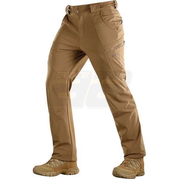 M-Tac Soft Shell Winter Pants - Coyote - 3XL