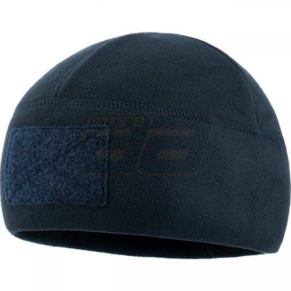 M-Tac Tactical Fleece Watch Cap Beanie & Patch Panel - Dark Navy Blue - M