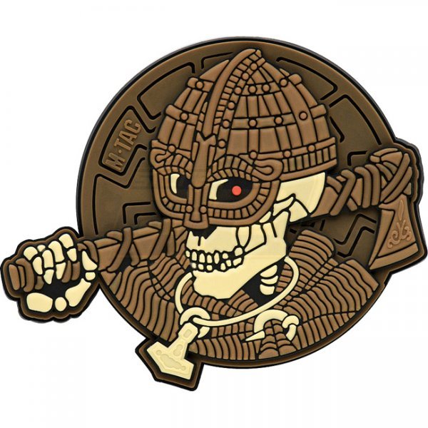 M-Tac Undead Viking 3D Rubber Patch - Coyote