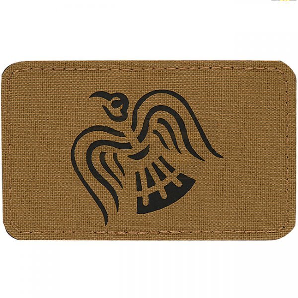 M-Tac Raven Banner Laser Cut Patch - Coyote / Black