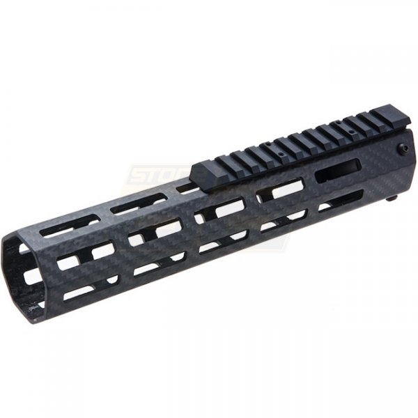 Revanchist Marui MWS Lightweight Carbon Fiber M-LOK Handguard Rail 9.5 Inch - Black