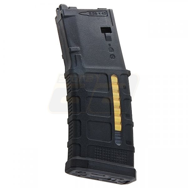 Double Eagle DMAG Marui M4 MWS 35rds Gas Magazine - Black