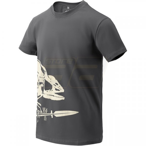 Helikon-Tex T-Shirt Full Body Skeleton - Shadow Grey - 2XL