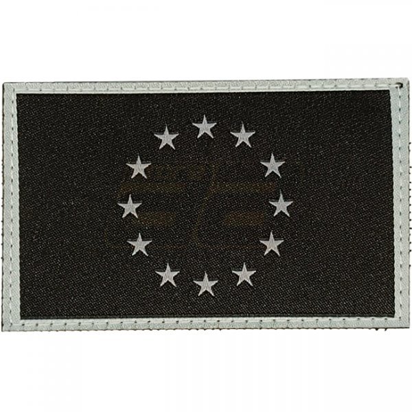 Pitchfork EU Flag Woven Patch - Black