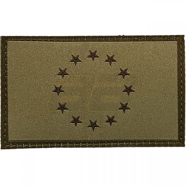 Pitchfork EU Flag Woven Patch - Ranger Green