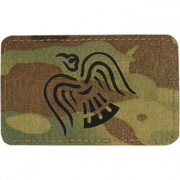 M-Tac Raven Banner Laser Cut Patch - Multicam / Black