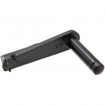 Guarder Marui V10 GBB Stainless Slide Stop - Black