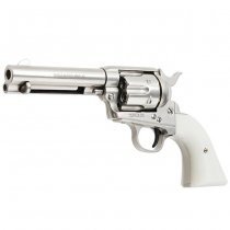 King Arms SAA .45 Peacemaker Gas Revolver S - Silver