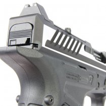 Madbull Strike Industries ARK17 Gas Blow Back Pistol - Black / Silver