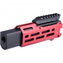 Madbull Strike Industries ASG CZ Scorpion Handguard 6 Inch - Red