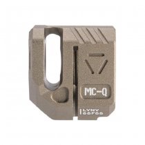 Madbull Strike Industries GBB Strike Mico Threaded Comp QUAD 14mm CCW - Dark Earth