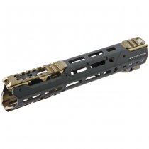 Madbull Strike Industries M4 GBBR / AEG GRIDLOK Handguard 11 Inch Main Body & Sights - Dark Earth