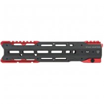 Madbull Strike Industries M4 GBBR / AEG GRIDLOK Handguard 11 Inch Main Body & Sights - Red