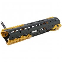 Madbull Strike Industries M4 GBBR / AEG GRIDLOK Handguard 11 Inch Main Body & Sights - Titan