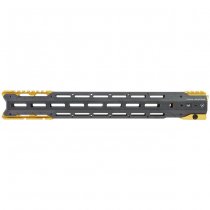 Madbull Strike Industries M4 GBBR / AEG GRIDLOK Handguard 17 Inch Main Body & Sights - Titan