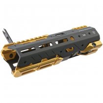 Madbull Strike Industries M4 GBBR / AEG GRIDLOK Handguard 8.5 Inch Main Body & Sights - Titan