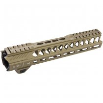 Madbull Strike Industries M4 GBBR Strike Rail 10 Inch - Dark Earth